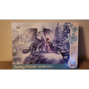 Ice‎ Dragon 350 Piece Family Jigsaw Puzzle Cobble Hill New